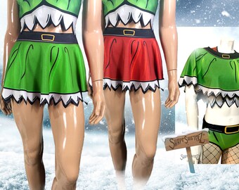 Elf on the Shelf Holiday Costume Skirts