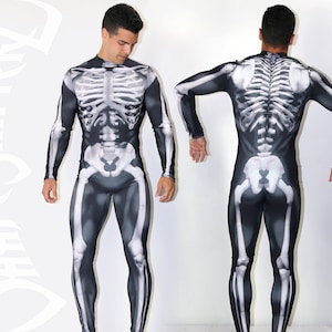 Men&#39;s Skeleton Bodysuit Costumes!