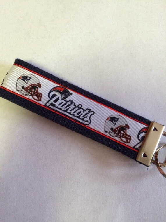 New England Patriots Wristlet Keychain