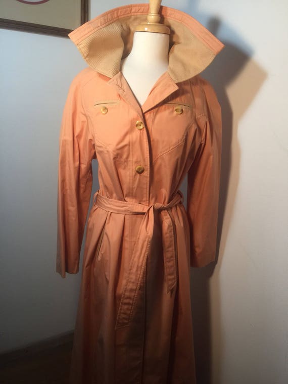 Vintage 1970's Count Romi Trench Coat