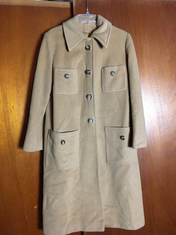 Vintage 1960’s Women’s Union-made Wool Coat - image 1