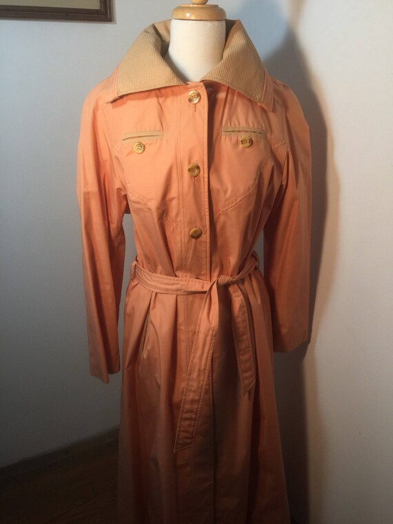 Vintage 1970's Count Romi Trench Coat - image 2