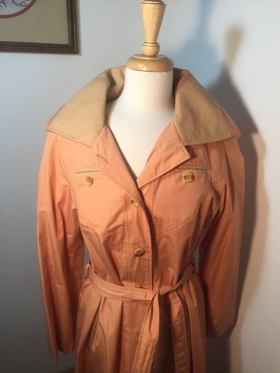 Vintage 1970's Count Romi Trench Coat - image 6