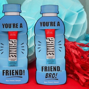 Afdrukbare fles Valentijn, drinkfles, drinkfles, Valentijnsdrankje, kindervalentijnskaarten, klasvalentijnskaarten, schoolvalentijnskaarten, voeg gewoon confetti toe