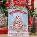 Mrs Claus' Bake Shop Gift Tag Printable, Christmas Gift Tag, Christmas ...