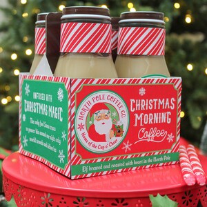 Christmas Morning Coffee gift tag printable set - Instant download- Christmas gift, gift tags, neighbor gift, printables, Just Add Confetti image 8