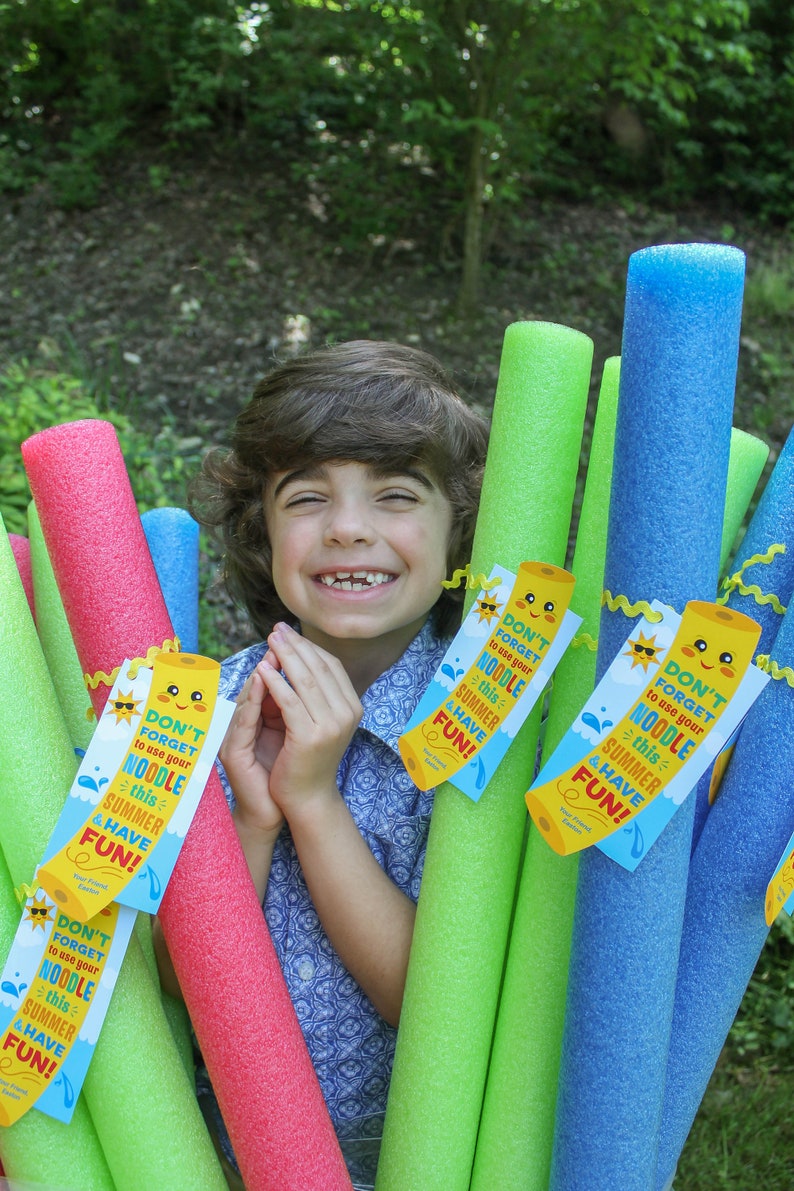 Pool Noodle End of Year Gift for Class Pool Noodle Printable Etsy