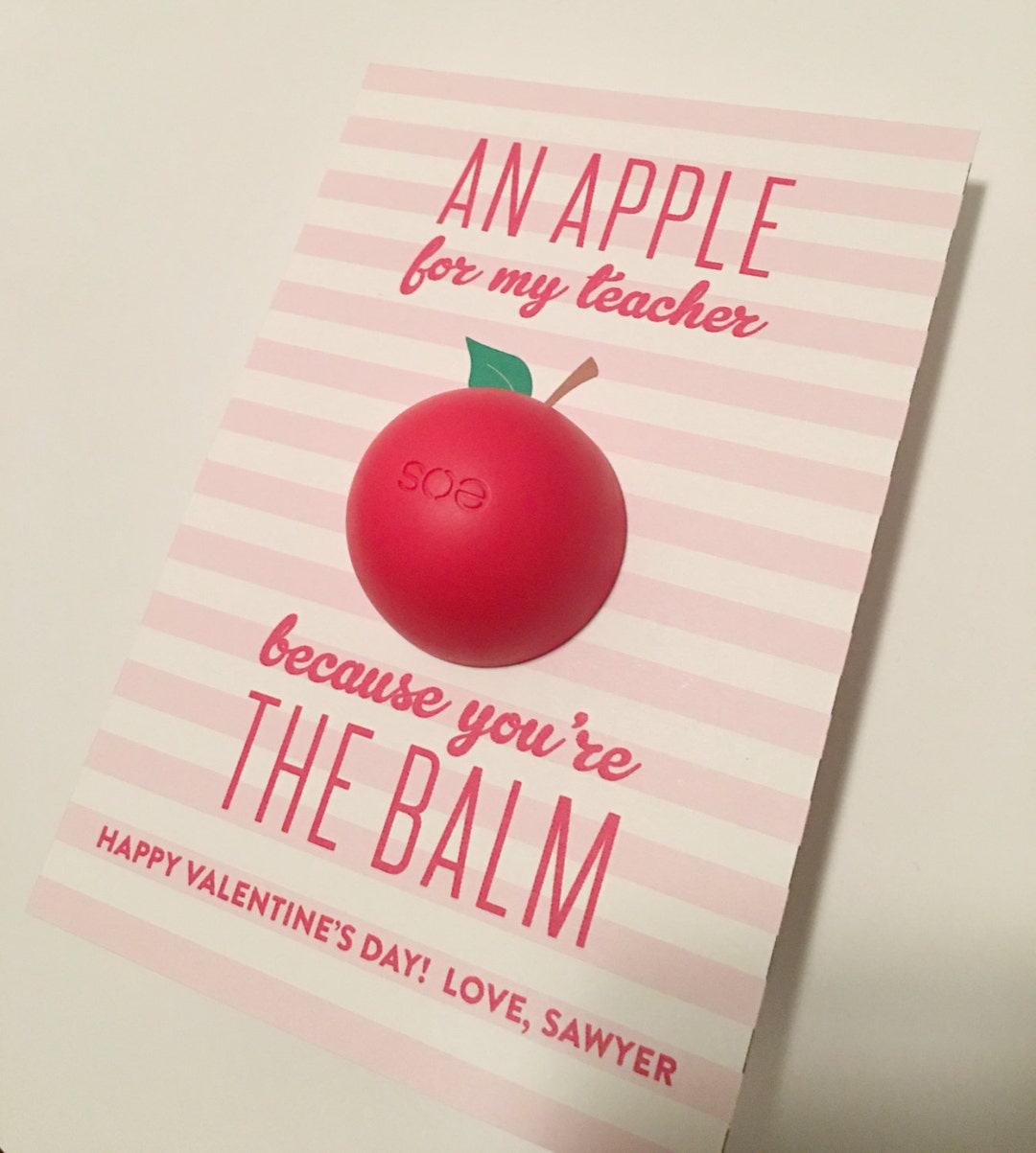 EOS Lip Balm Teacher Gift Printable - PDF Printable - Teacher ...