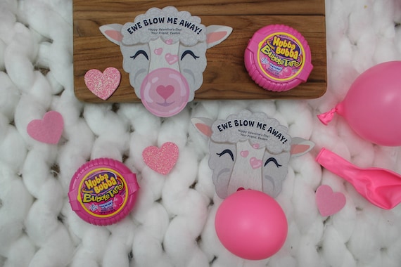 Chapstick or Lip Gloss Kids Valentine - Just Add Confetti