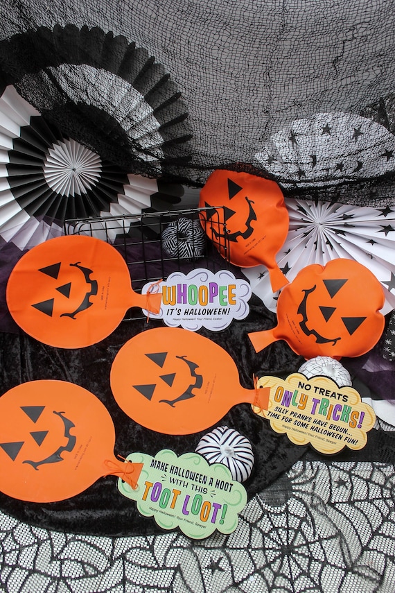 Whoopee Cushion Halloween printable, funny kids Halloween gift, Halloween party favor, classroom gift, Just Add Confetti, INSTANT DOWNLOAD