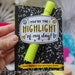 Highlighter Valentine Printable, Kids Valentine, Tween Valentine ...