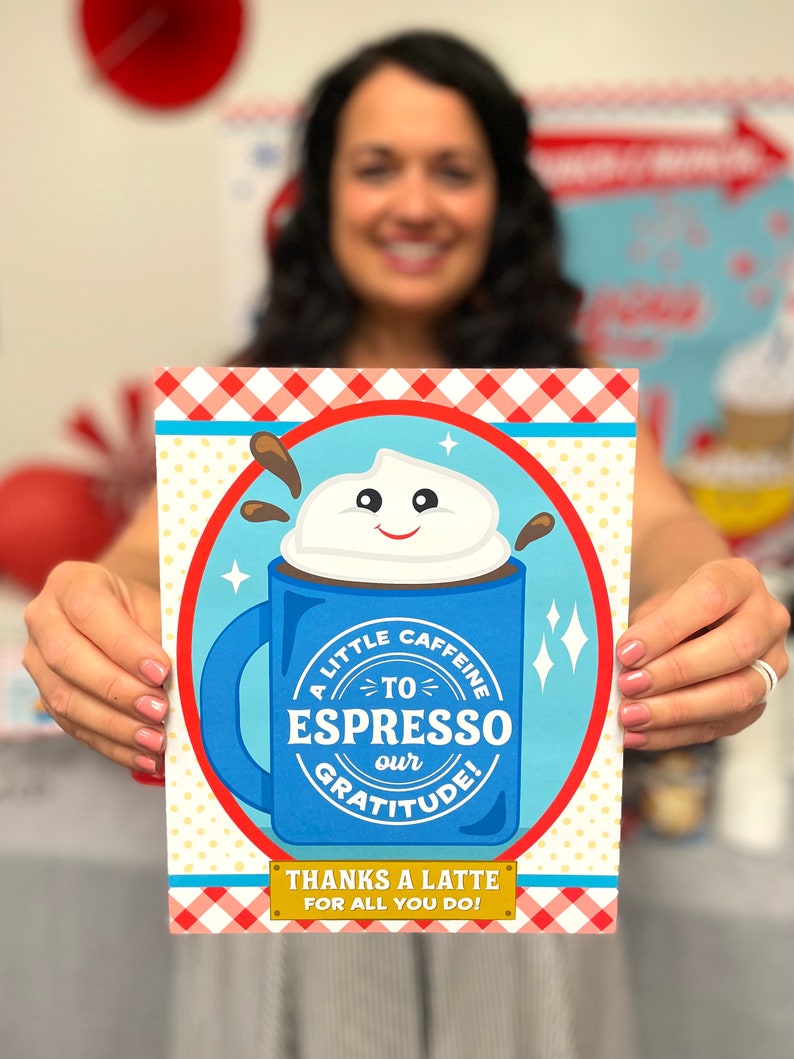 Teacher Appreciation Breakfast Printable Pack Thanks a Whole - Etsy