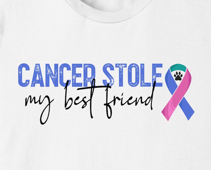 Custom Canine Cancer Short Sleeve T-Shirt