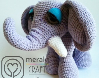 Frieda the Elephant - Amigurumi