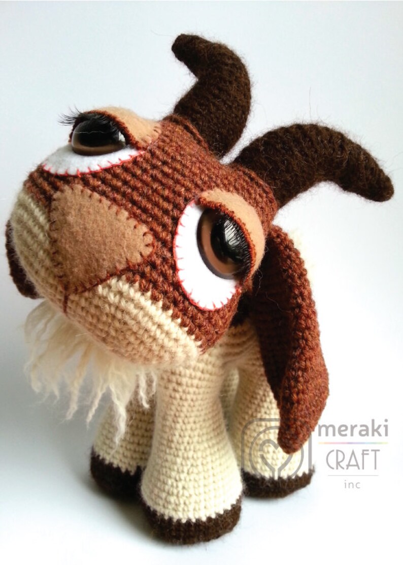 Hopscotch the Goat Amigurumi | Etsy