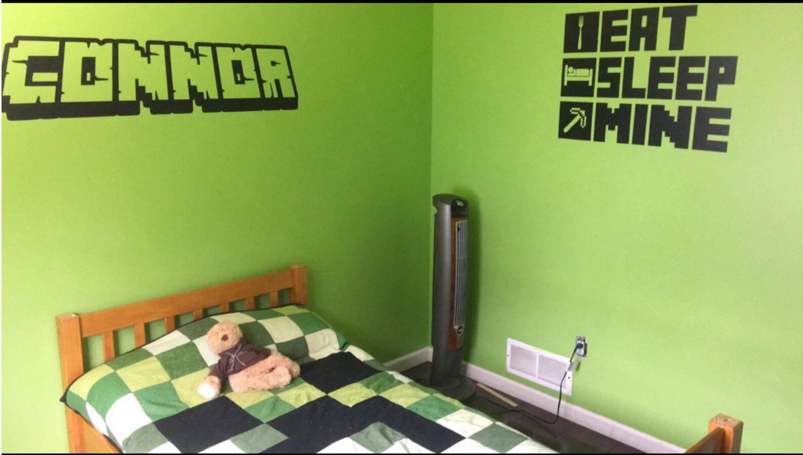 Personalized Gamer Name Wall Decal 3d Looking Gamer Room Etsy