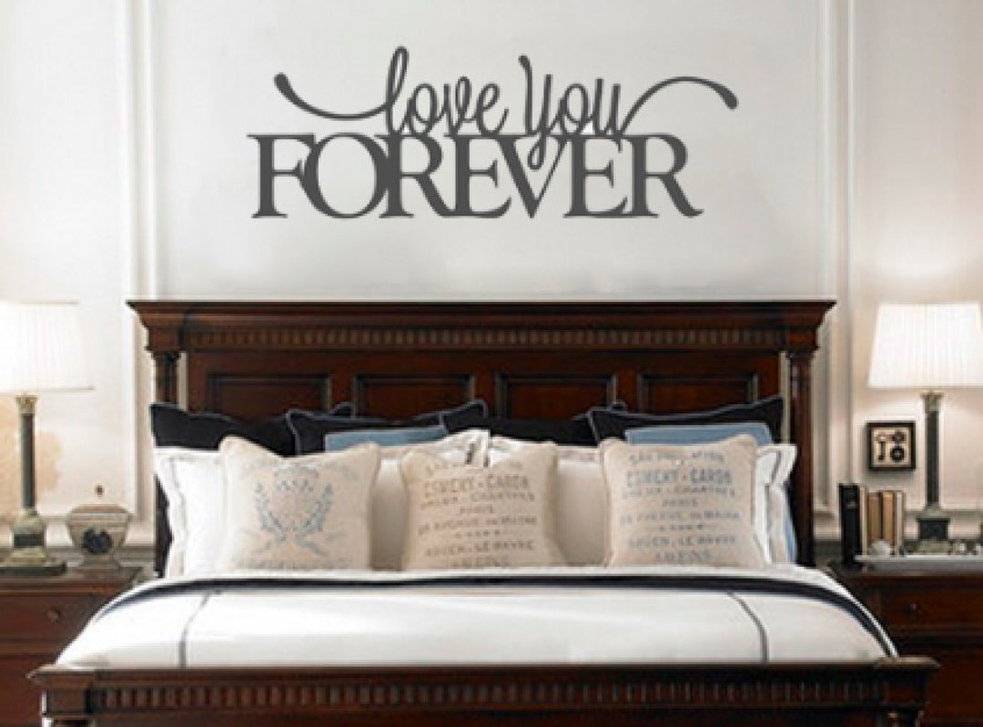Love You Forever Removable Vinyl Wall Art Quotes Decal Sticker That is ...