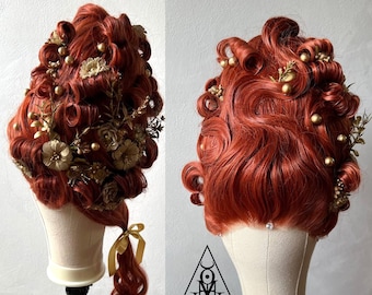 READY TO SHIP Marie Antoinette, 18th century, rococo drag queen wig