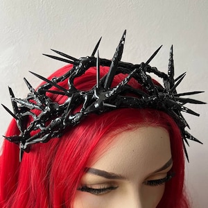 Thornskrone Gothic Kopfschmuck Dornenkrone Hochzeit Accessoire SOFORT LIEFERBAR Einzigartiges Statement Halloween Kostüm