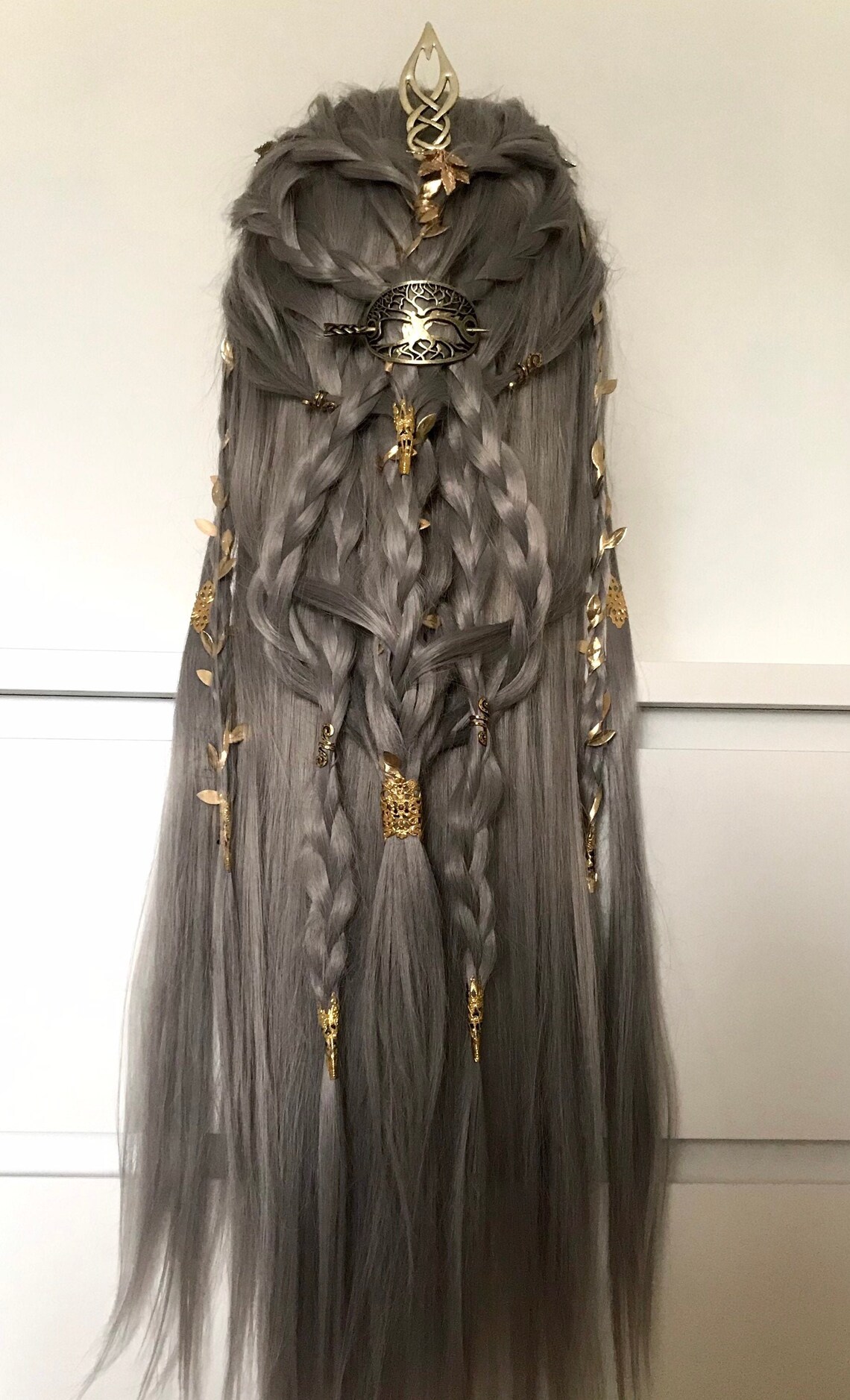 Wood Elf Wigfantasy Styled Wiglotr Cosplay Wigfantasy Etsy