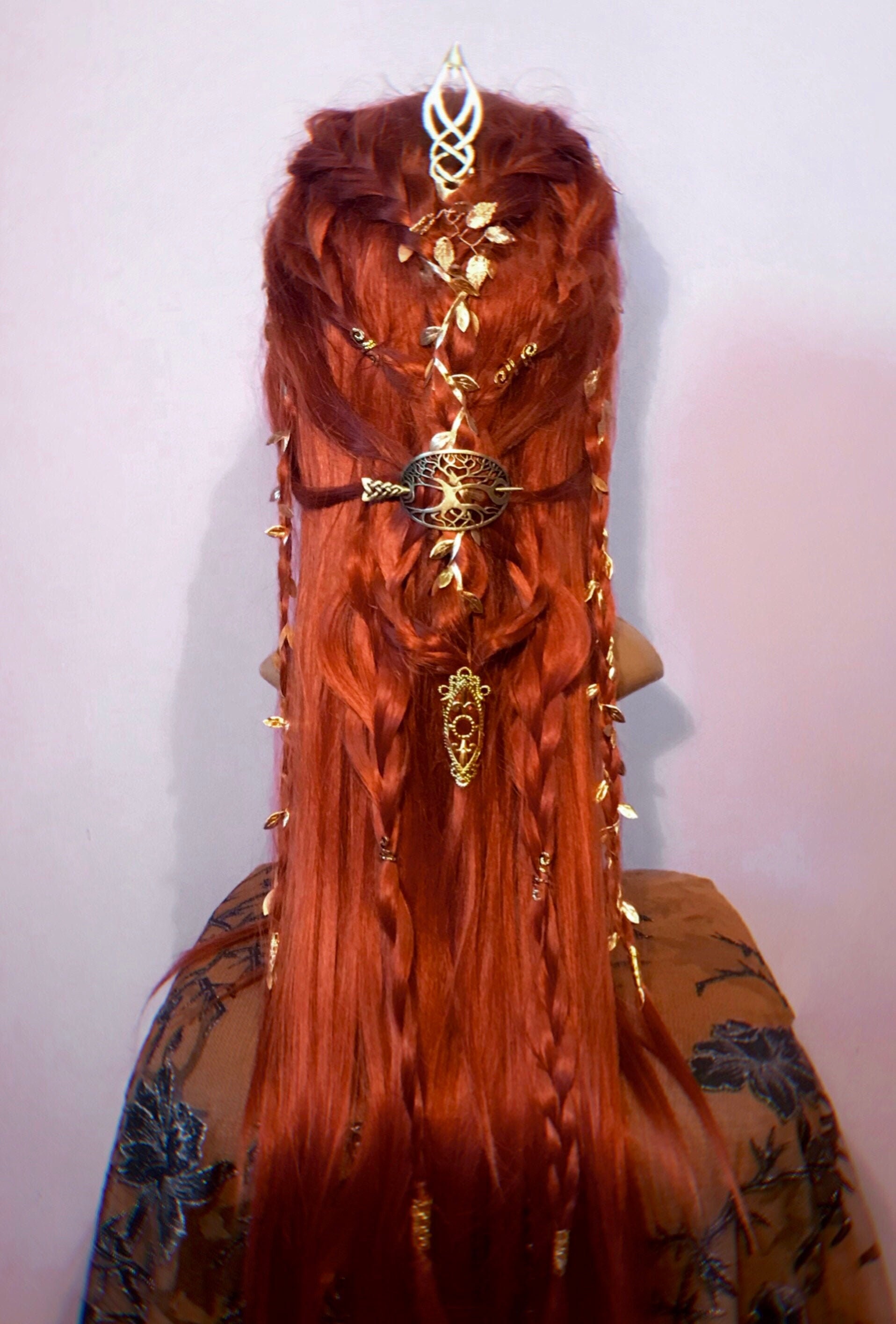 Wood Elf WigFantasy Styled WigLOTR Cosplay wigFantasy Etsy