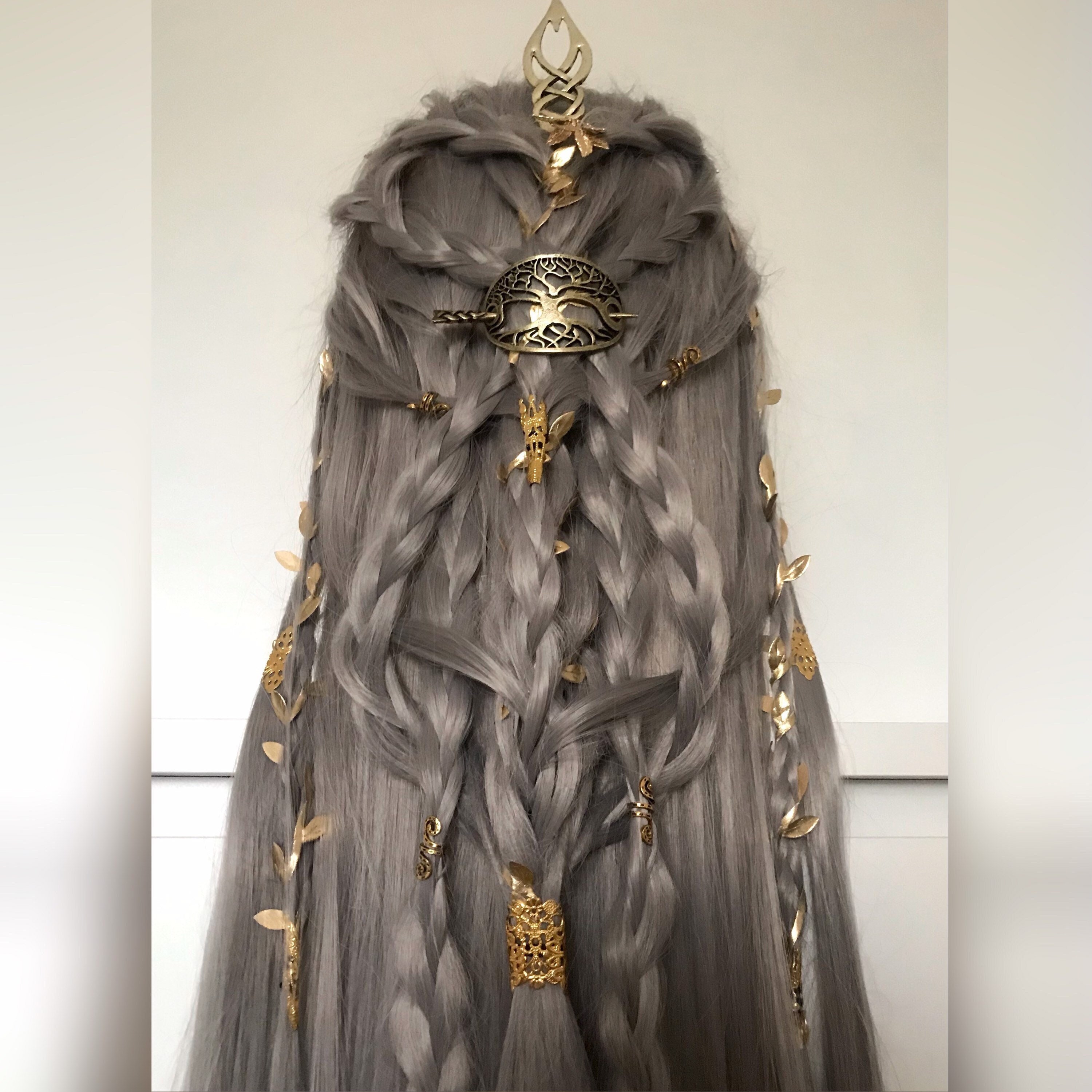 Wood Elf Wigfantasy Styled Wiglotr Cosplay Wigfantasy Etsy UK