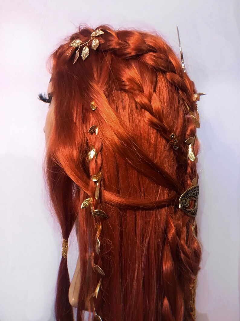 Wood Elf WigFantasy Styled WigLOTR Cosplay wigFantasy Etsy