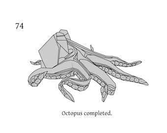 Origami Octopus (2023) - Diagrams | PDF Download