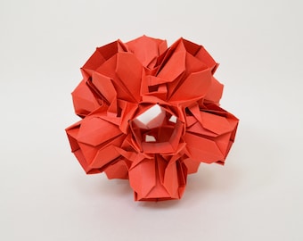 Origami Kusudama Rose - Diagrams | PDF Download