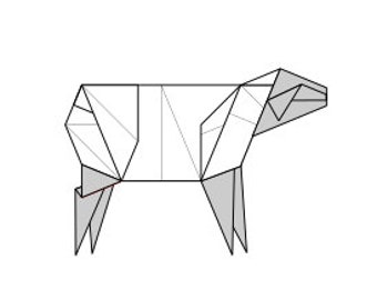 Origami Sheep - Condensed Diagrams | PDF Download