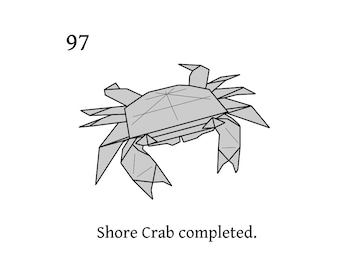 Origami Shore Crab - Diagrams | PDF Download