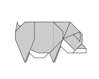 Origami Pig - Condensed Diagrams | PDF Download