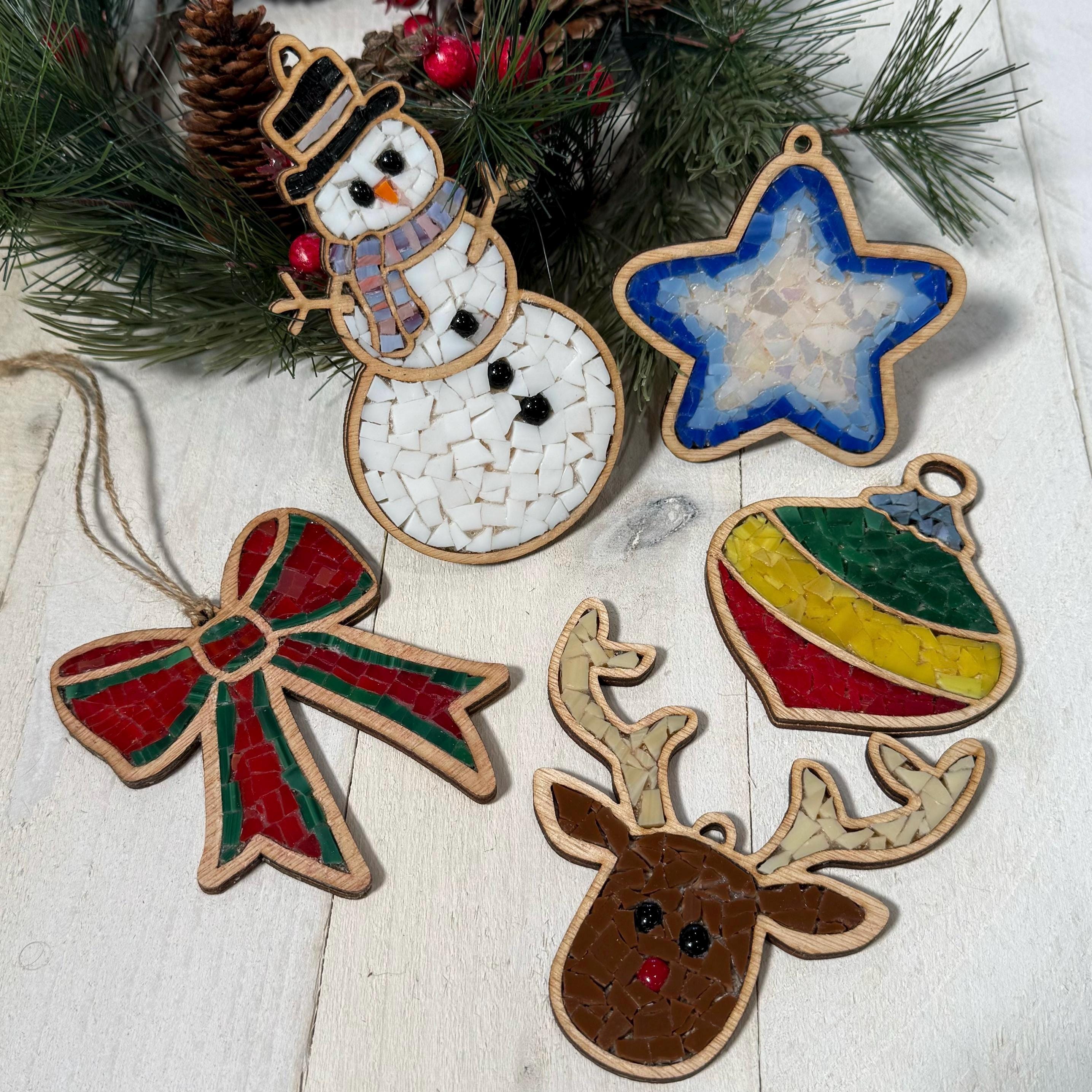 Personalized Baker Glass Christmas Ornament 2025, Baker