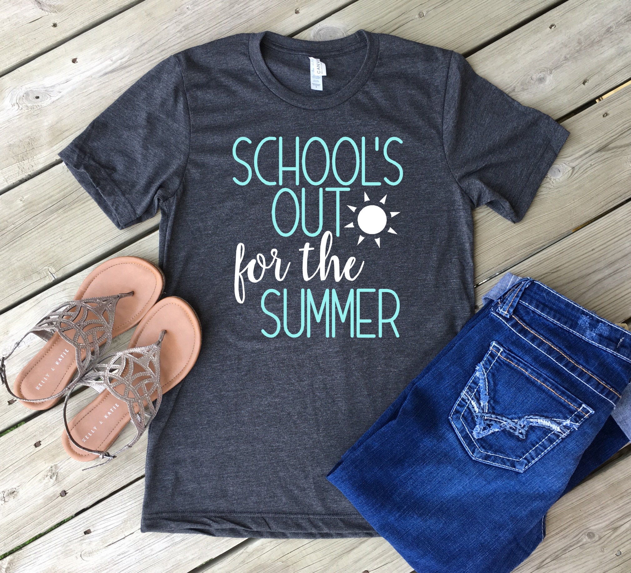 School's Out for the Summer Shirt/ Unisex Size/ Teacher | Etsy