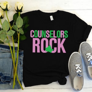 AKA COUNSELORS ROCK- T-Shirt Design- Vinyl- Sincerely Posh