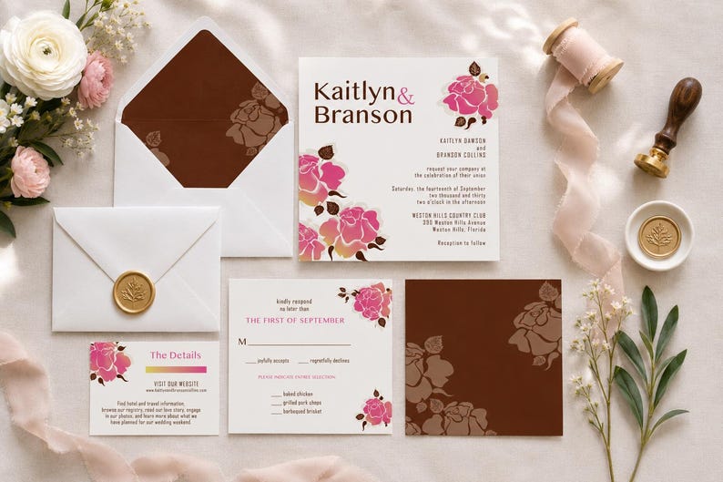 modern-wedding-invitation-suite-pink-wedding-floral-wedding-invitations