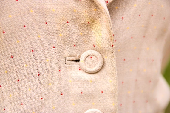 1940s Tan Suit Jacket - image 5