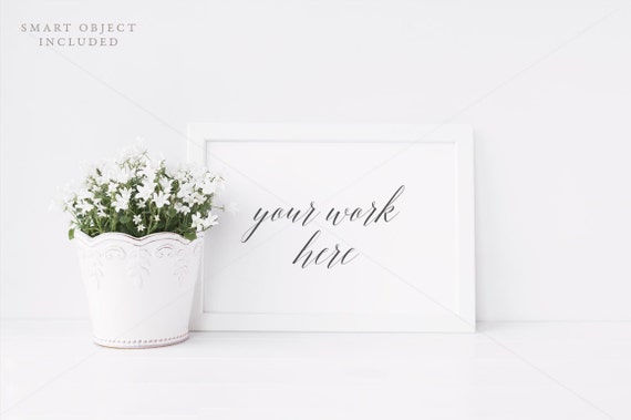 Frame Mockup Stock Photography A4 20x30cm White