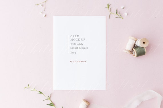 A5 Minimal Styled Mockup Card Jpeg A5 Minimal Styled Mockup Card Jpeg