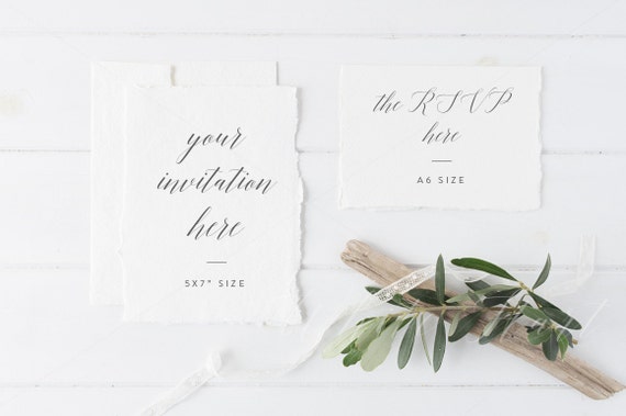 Wedding Stationery Mockup Modern Minimal And Feminine