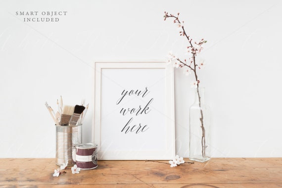 Frame Mockup Styled Stock Photography Artists Corner