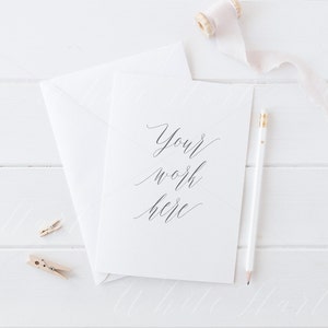 A5 Karte Mockup - Psd Smart Objekt + Png + Jpeg - Hochzeiten Briefpapier, Einladungen. Präsentiere deine Arbeit online und steigere so deine Verkäufe.