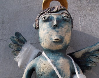 Ceramic Fallen Angel