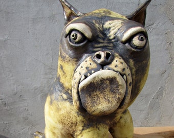 Ceramic Guard Dog