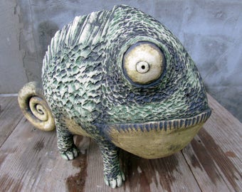 Ceramic Chameleon