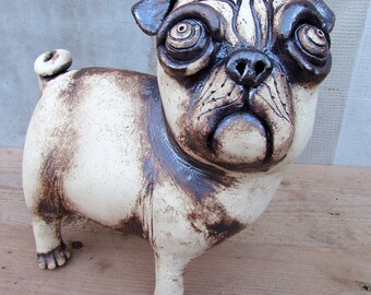 Ceramic Pug