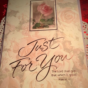 Mother’s Day Card Just for You Religious Unused+ env