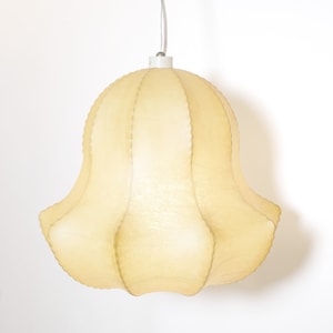 Large Italian cocoon pendant from the sixties.