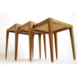 Three Swiss nesting tables from the sixties. image 5