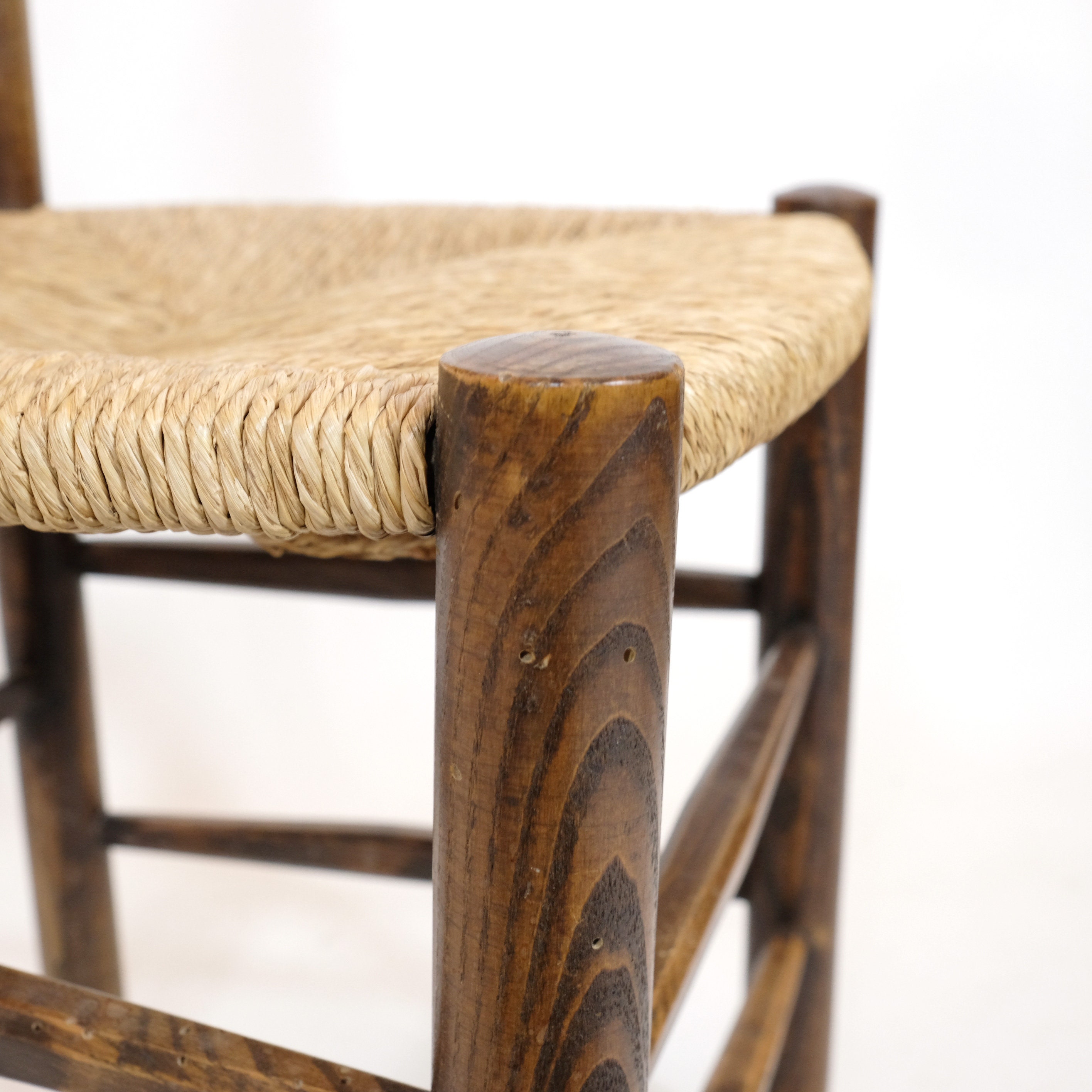 Charlotte Perriand Dordogne Dining Chair - Natural